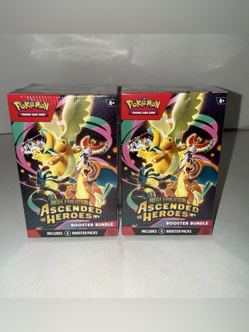 Pokemon TCG Ascended Heroes Booster Bundle Sealed x2